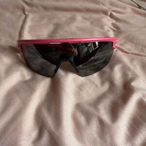 Pink and black Oakley Sunglasses
